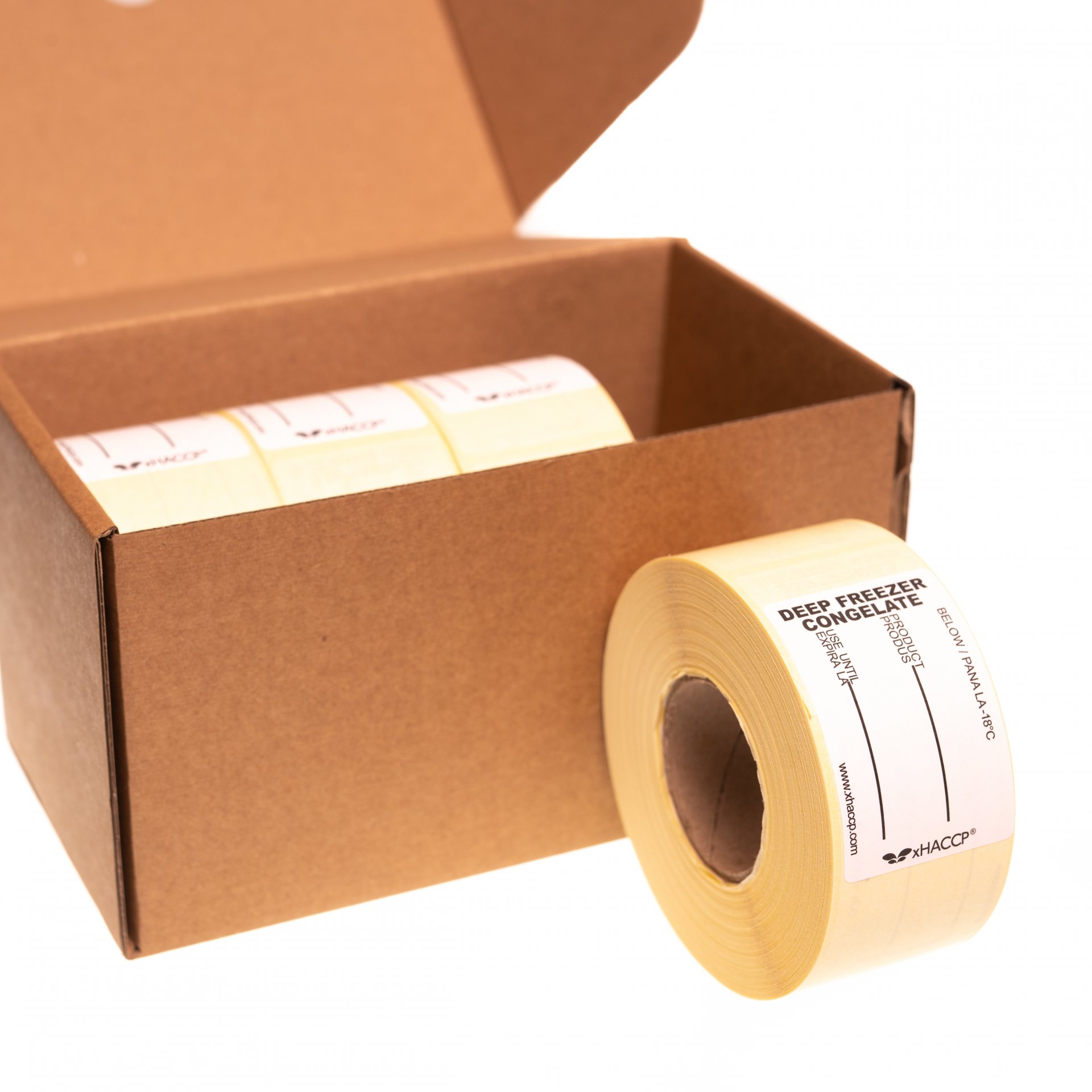 Set 4 role etichete xHACCP - Congelare